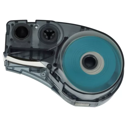 VHBW Label Tape Brady M21-375-7425 - 9.5 mm Black/White