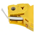 VHBW Label Tape M21-375-595-WT - 9.35 mm Black-White Vinyl