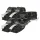 VHBW Label Tape Replacement for Brady M21-500-423 - 12.7 mm Black/White Polyester