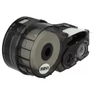VHBW Label Tape Replacement for Brady M21-500-423 - 12.7 mm Black/White Polyester