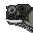 VHBW Label Tape Replacement for Brady M21-500-423 - 12.7 mm Black/White Polyester