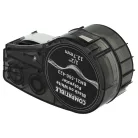 VHBW Label Tape Replacement for Brady M21-500-423 - 12.7 mm Black/White Polyester