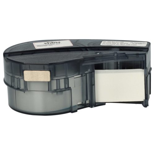 VHBW Label Tape instead of Brady M21-750-7425 - 19.05 mm Black/White