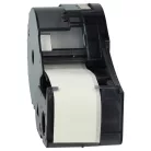 VHBW Label Tape M21-750-595-WT - 19.05 mm Black/White Vinyl