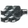 VHBW Label Tape M21-750-423 Replacement - 19.05 mm Black-White Polyester