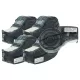VHBW Label Tape M21-750-423 Replacement - 19.05 mm Black-White Polyester