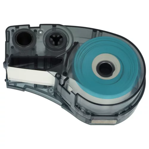 VHBW Label Tape M21-750-423 Replacement - 19.05 mm Black-White Polyester