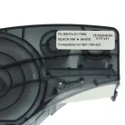 VHBW Label Tape M21-750-423 Replacement - 19.05 mm Black-White Polyester
