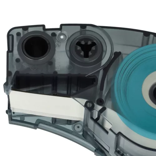 VHBW Label Tape M21-750-423 Replacement - 19.05 mm Black-White Polyester