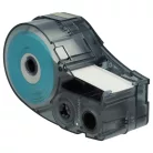 VHBW Label Tape M21-750-423 Replacement - 19.05 mm Black-White Polyester