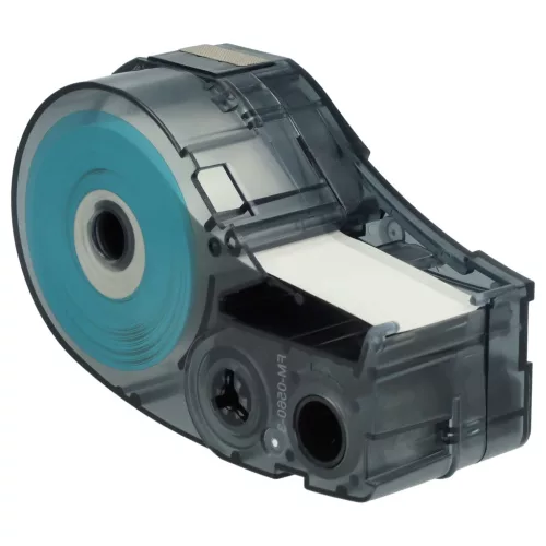 VHBW Label Tape M21-750-423 Replacement - 19.05 mm Black-White Polyester