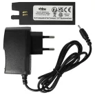 VHBW Gitarrenstimmer Akku und Ladegerät GBP-452050, GBP-042030 - Ladegerät-Set