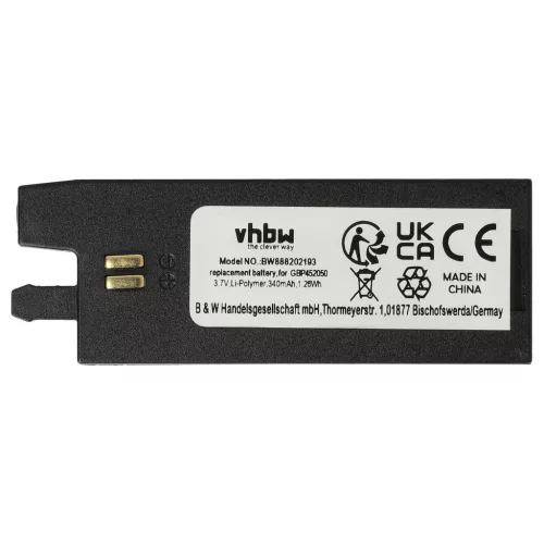 VHBW Gitarrenstimmer Akku und Ladegerät GBP-452050, GBP-042030 - Ladegerät-Set
