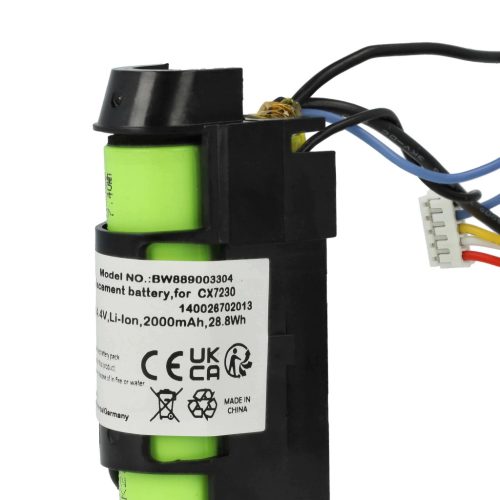 VHBW Battery for AEG 140026702013, 140112523026, 140055192532 - 2000 mAh 14.4 V Li-Ion