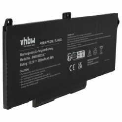   VHBW Notebook-Akku Dell RJ40G, 075X16 - 3000 mAh 15,2 V Li-Ion