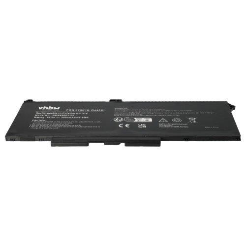 VHBW Notebook-Akku Dell RJ40G, 075X16 - 3000 mAh 15,2 V Li-Ion