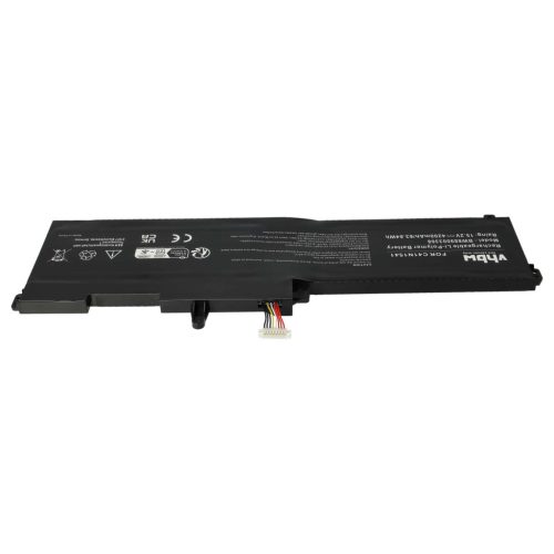 Notebook Battery replaces C41N1541, 0B200-02070000 - 4200 mAh 15.2 V Li-polymer, black