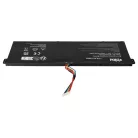 Notebook Batterie ersetzt Acer KT0030G022, KT00304013, AP19B8K, AP18C4K - 3400 mAh 11.25 V Li-Polymer, schwarz