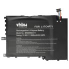 VHBW Notebook Akku 01AV499, 01AV475, 01AV474, L17M4P71, L17C4P71 - 2900 mAh 15,36 V Li-Polymer