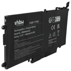   VHBW Notebook-Akku Dell X49C1, CFX97, 71TG4 - 3000 mAh 11,4 V Li-Polymer