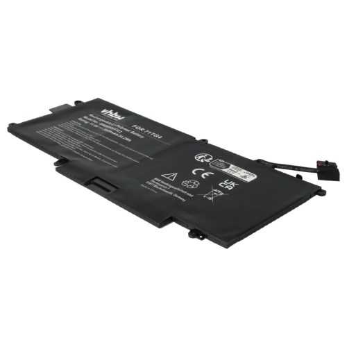VHBW Notebook Akkumulátor Dell X49C1, CFX97, 71TG4 - 3000 mAh 11,4 V Li-polimer