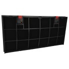 Activated Carbon Filter as Replacement for AEG 0243271009 for Bauknecht Hob - 43 x 21.2 x 2.7 cm