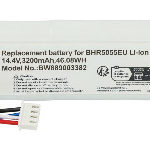 VHBW Battery for Xiaomi P2051-4S1P-ZM - 3200 mAh, 14.4 V, Li-Ion