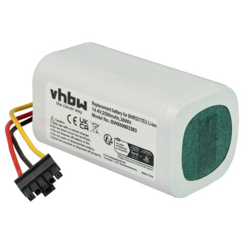 VHBW Battery for Xiaomi 260V-4S1P, N011-4S1P - 2500 mAh, 14.4 V, Li-Ion
