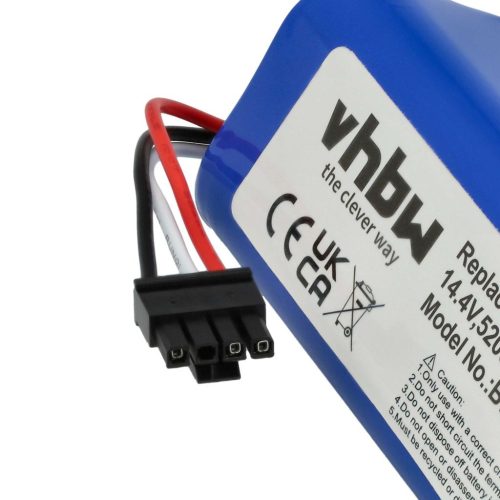 VHBW Battery for Xiaomi P2150-4S2P-MMBK - 5200 mAh, 14.4 V, Li-Ion