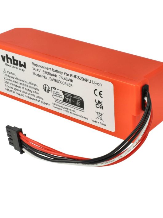 Xiaomi BYD D099-4S2P, 4INR19/66-2, 260S-INR-MH1-4S1P akkumulátor  - 5200 mAh, 14,4 V, Li-Ion