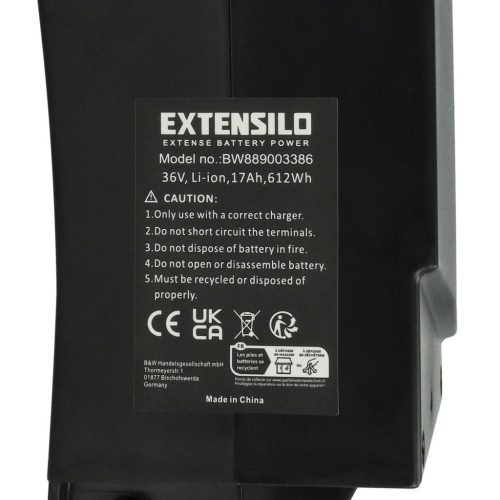 VHBW E-Bike Akku Kalkhoff Agattu C8 HS Impulse 8-G Nexus, C8 Impulse 8-G Nexus, Premium i11 11-G Alfine, XXL