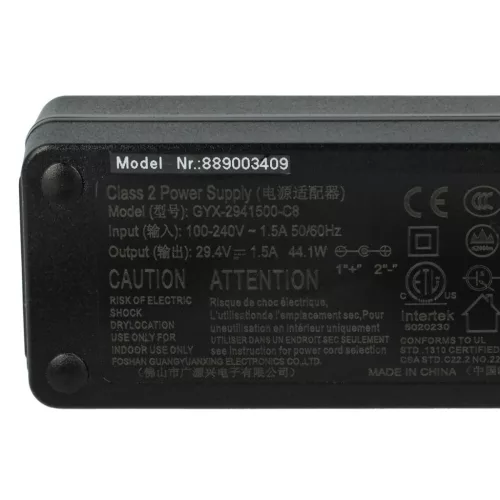 VHBW Charger for Prophete E-Bike Battery etc. - 1.5 A