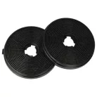 VHBW 2x Respekta MIZ6000 Activated Carbon Filter