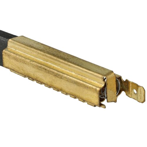 VHBW Carbon Brush (2 pieces) 12.5x5x32.5mm, 6.3mm AMP Connector, Gorenje 715037