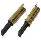 VHBW Carbon Brush (2 pieces) 12.5x5x32.5mm, 6.3mm AMP Connector, Gorenje 715037