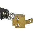 VHBW Kohlebürste 7,3x12,6x16,3mm 1619P01685 (2 Stück)