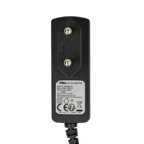 VHBW Hálózati adapter Dual 207147 helyett - 12 V / 0,3 A