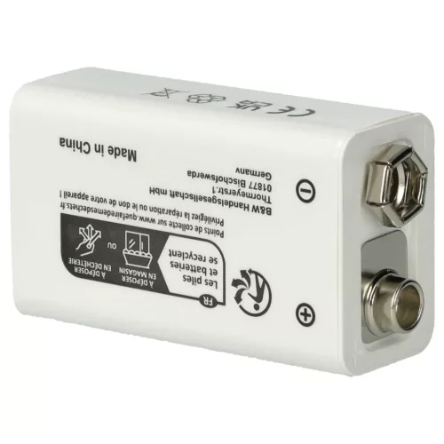 VHBW 9V Blockakku Daitem BATV13 - 1000 mAh 9 V Li-Ion