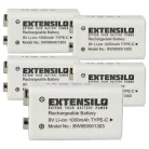 VHBW 9V Block Akku Daitem BATV13 - 1000 mAh 9 V Li-Ion