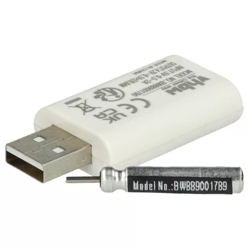 VHBW Fishing Rod Battery and Charger CR425 - 30 mAh 3 V Lithium