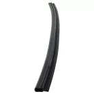 VHBW Door Seal for Bauknecht 481246668467, 8015250030105 Hanseatic Dishwasher - Black