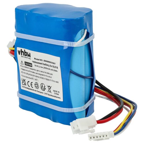 VHBW Battery for DeLonghi XLR18 - 2500 mAh, 18.5 V, Li-Ion