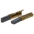 VHBW Carbon Brush (2pcs), 28 x 6.3 x 11mm, Nilfisk, 49625 Type C