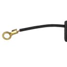 VHBW Carbon Brush Asein 4655 Replacement - 6.3 x 15.9 x 20.2 mm