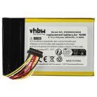 VHBW GPS Akku N496 - 3800 mAh 3,7 V Li-Polymer