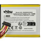 VHBW GPS Akku N496 - 3800 mAh 3,7 V Li-Polymer