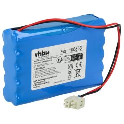   VHBW Schiebetorakku Geze 25020, 106863, 20KR15/48, 4894128192794, 51526 - 900 mAh 24 V NiMH
