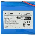 VHBW Schiebetorakku Geze 25020, 106863, 20KR15/48, 4894128192794, 51526 - 900 mAh 24 V NiMH