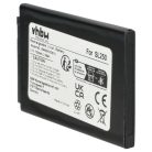 VHBW Senioren Mobiltelefon Akku Bea-Fon SL250 Ersatz - 700 mAh 3,7 V Li-Ion
