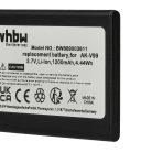 VHBW Mobile Phone Battery for Emporia AK-V99 - 1200 mAh 3.7 V Li-Ion - Smartphone Battery